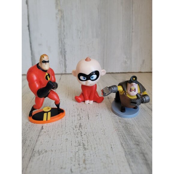 Mr incredible pixer mole man Jack jack superhero toy Disney figure - Picture 1 of 8